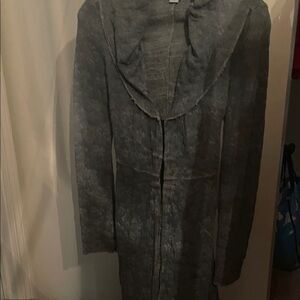 Sophisticated Gray Trench Coat
